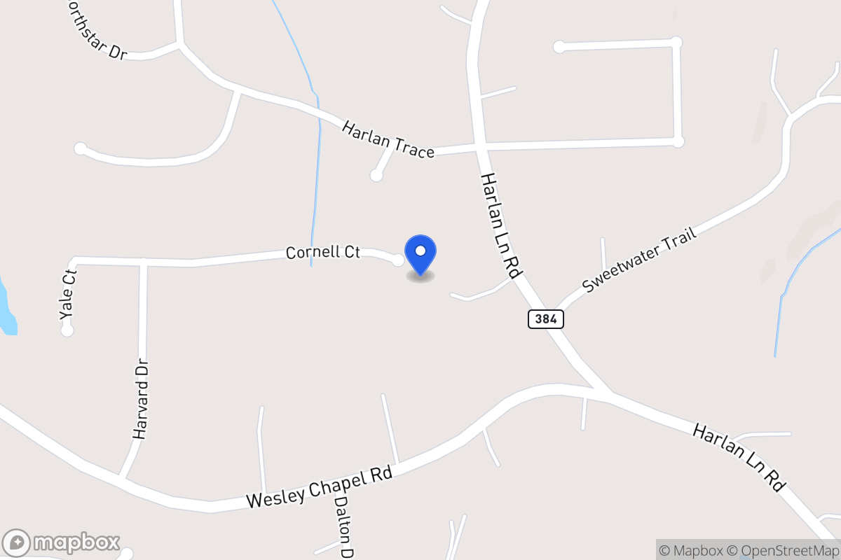 Map of 237 Cornell Ct