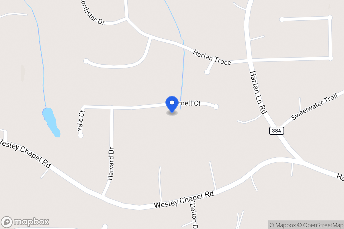 Map of 221 Cornell Ct