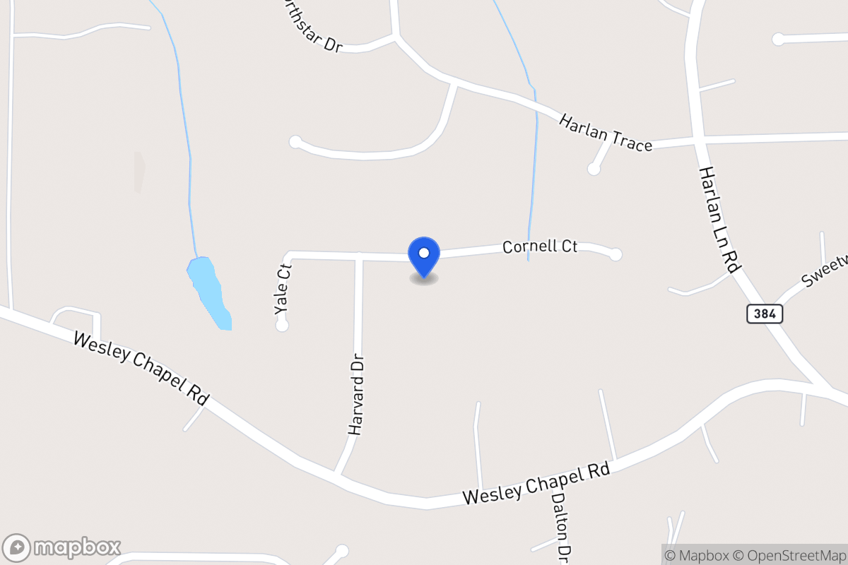 Map of 209 Cornell Ct