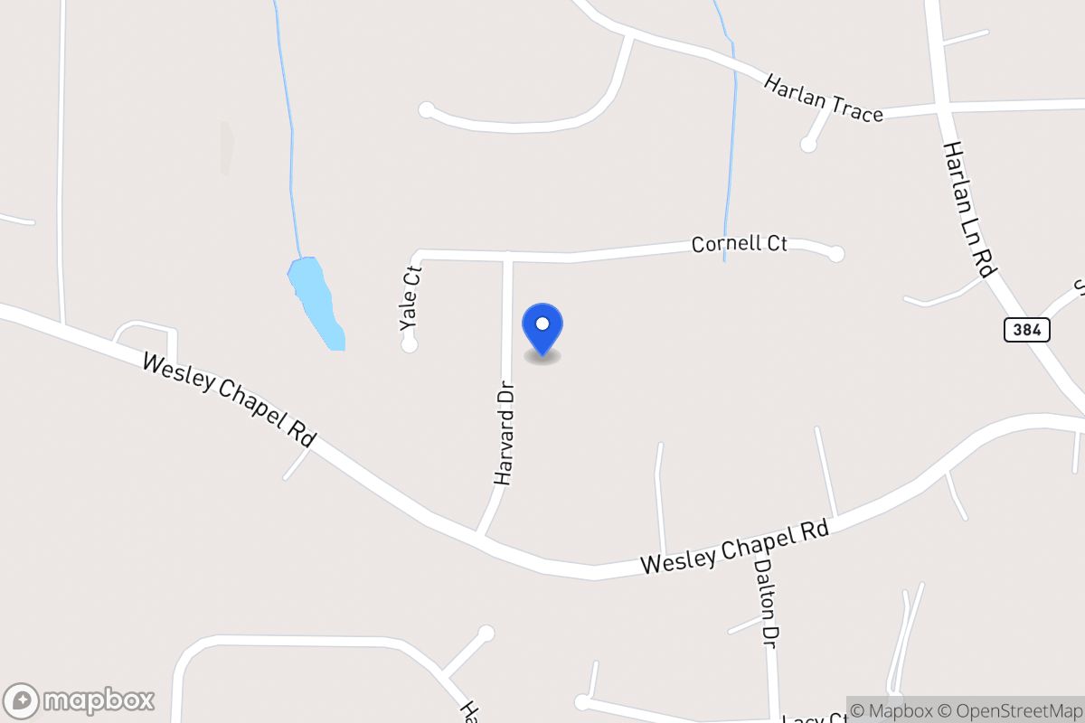 Map of 121 Harvard Dr
