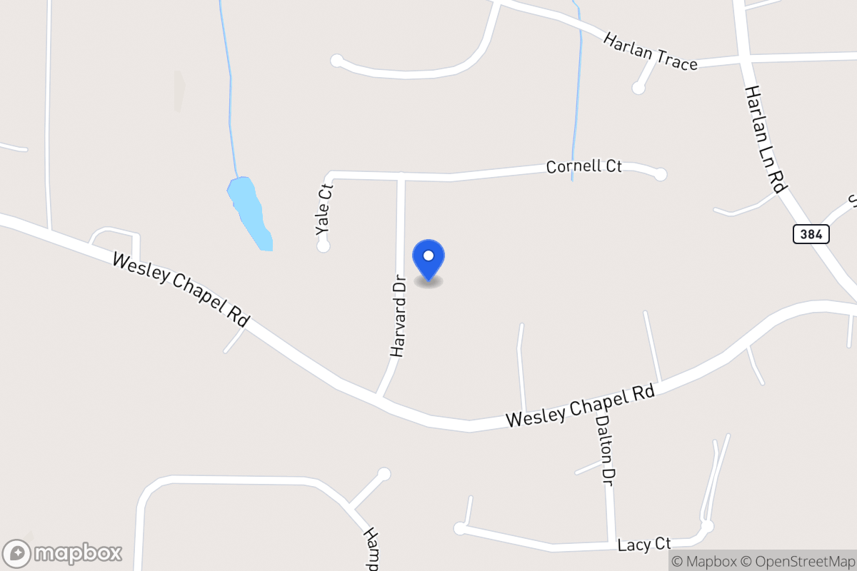 Map of 117 Harvard Dr