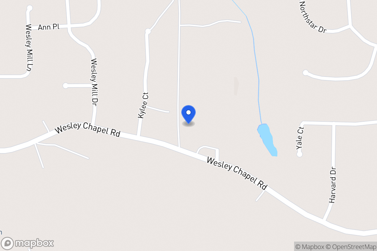 Map of 426 Wesley Chapel Rd