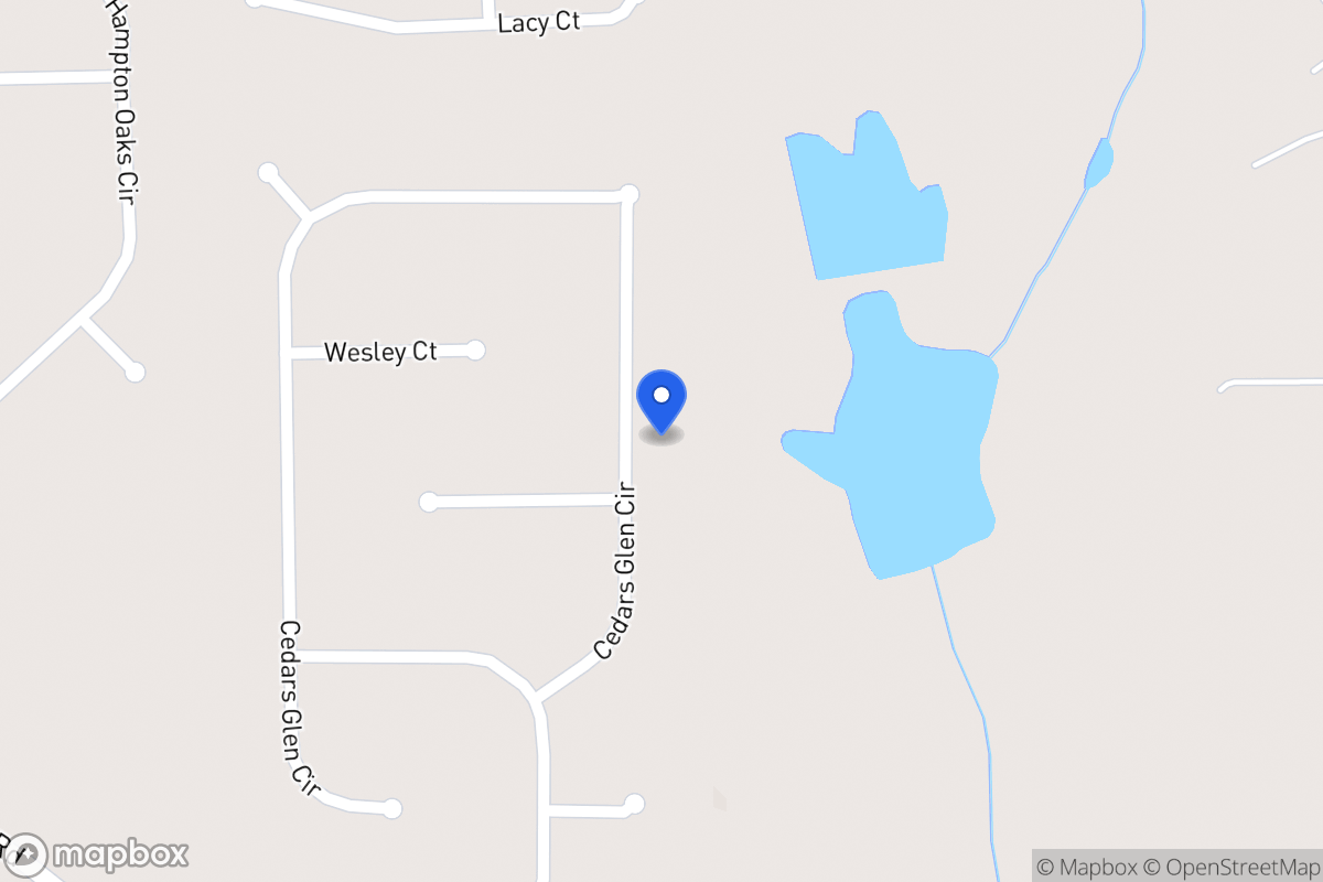 Map of 59 Cedars Glen Cir