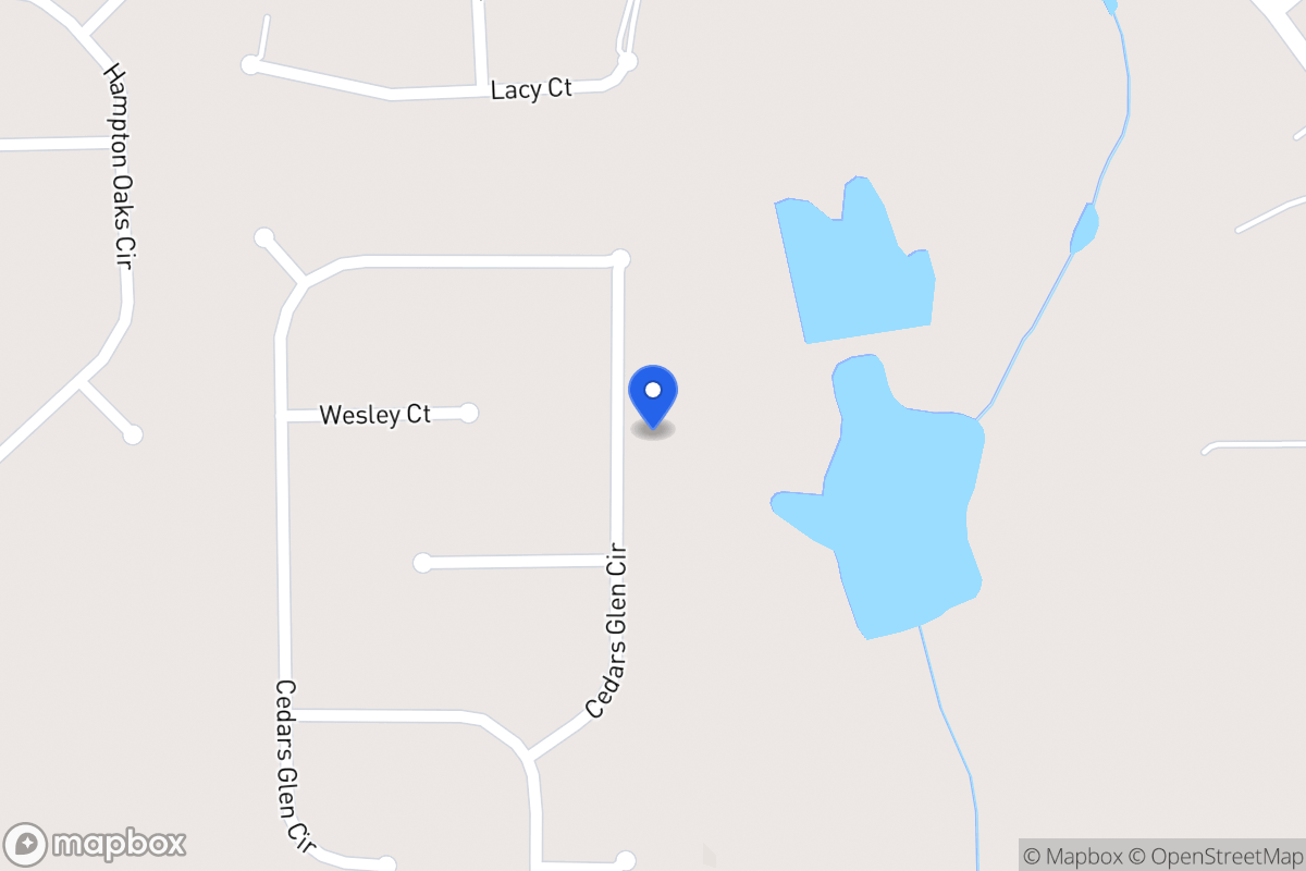 Map of 77 Cedars Glen Cir