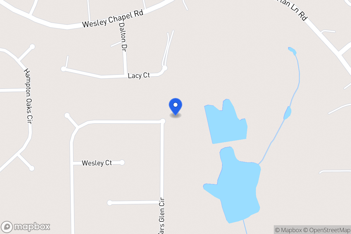 Map of 107 Cedars Glen Cir