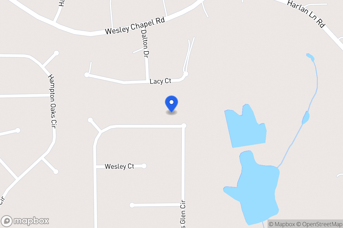 Map of 125 Cedars Glen Cir