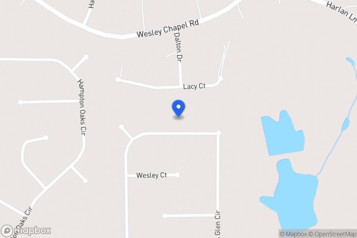 Map of 143 Cedars Glen Cir