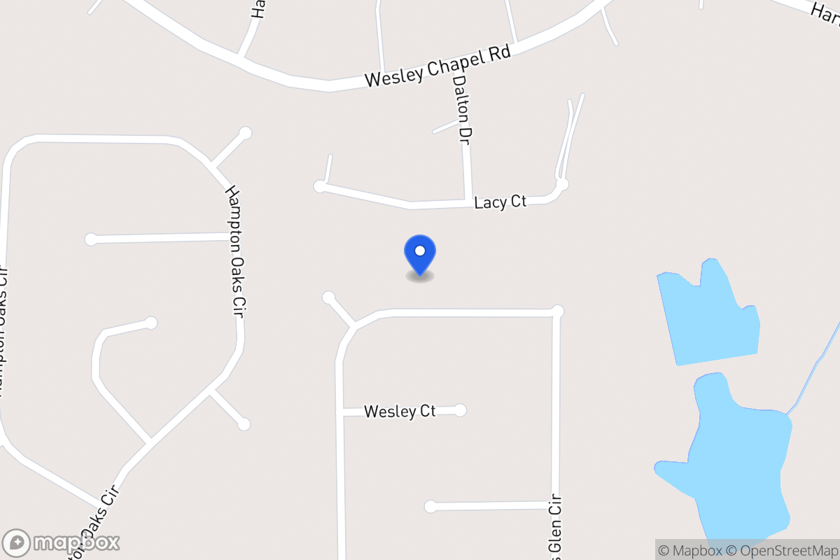 Map of 155 Cedars Glen Cir