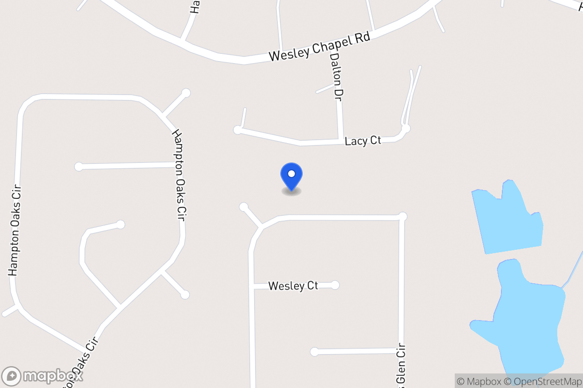 Map of 161 Cedars Glen Cir