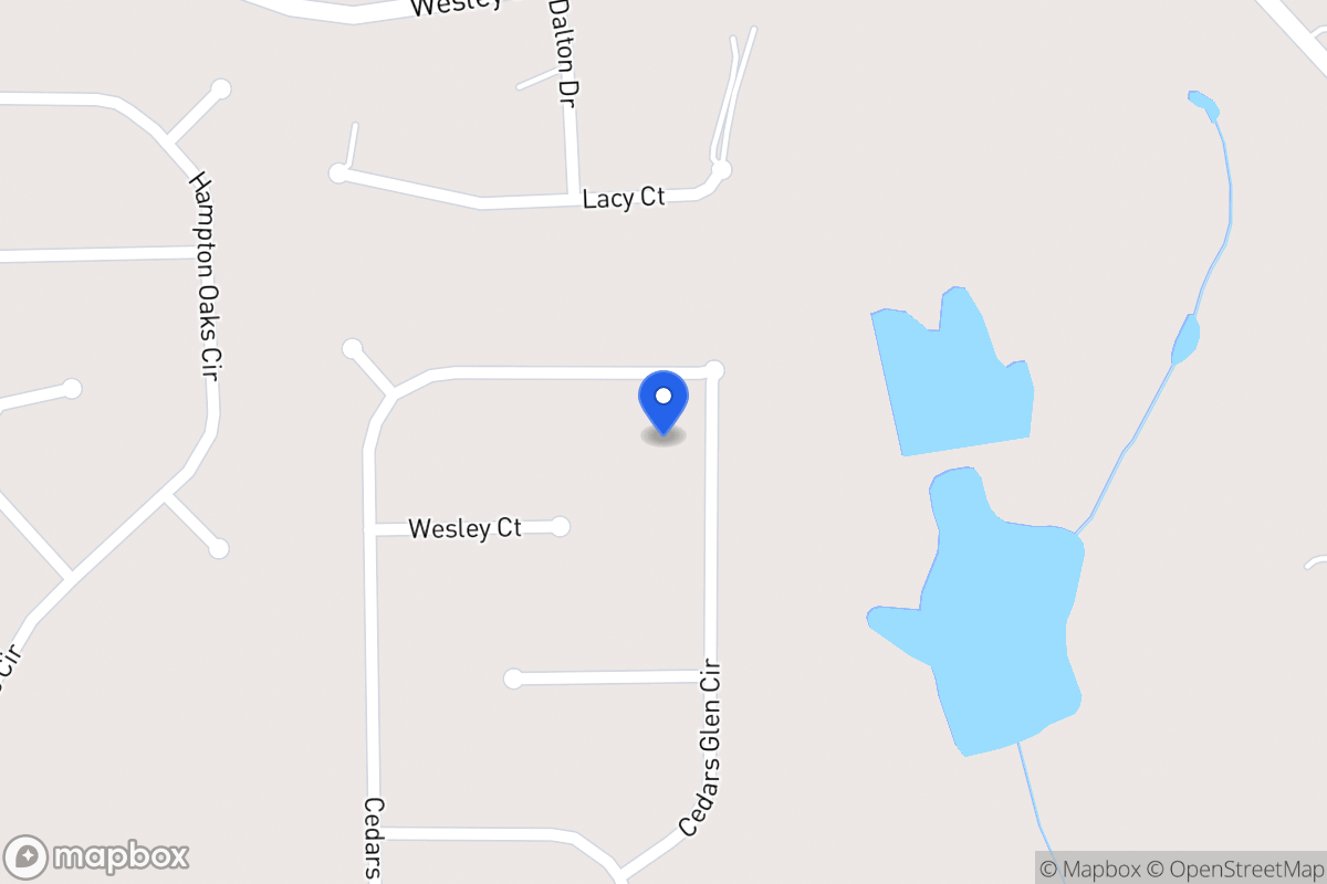 Map of 94 Cedars Glen Cir