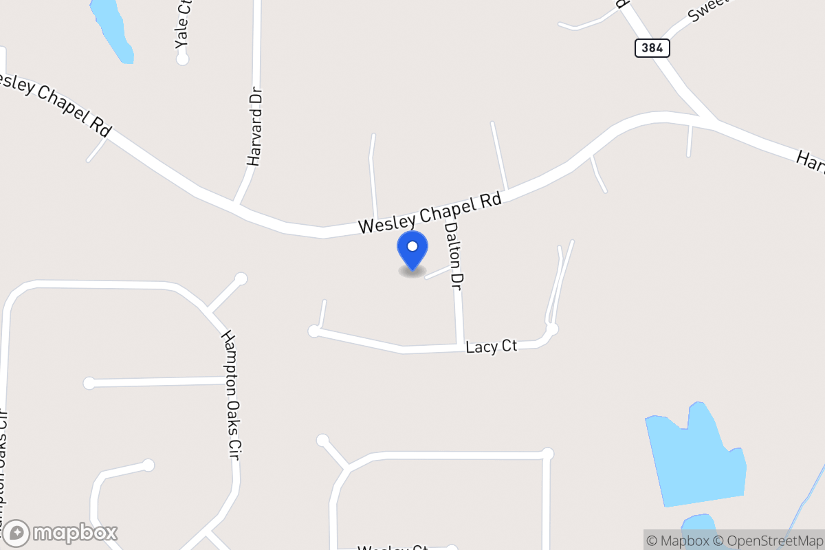 Map of 105 Dalton Dr