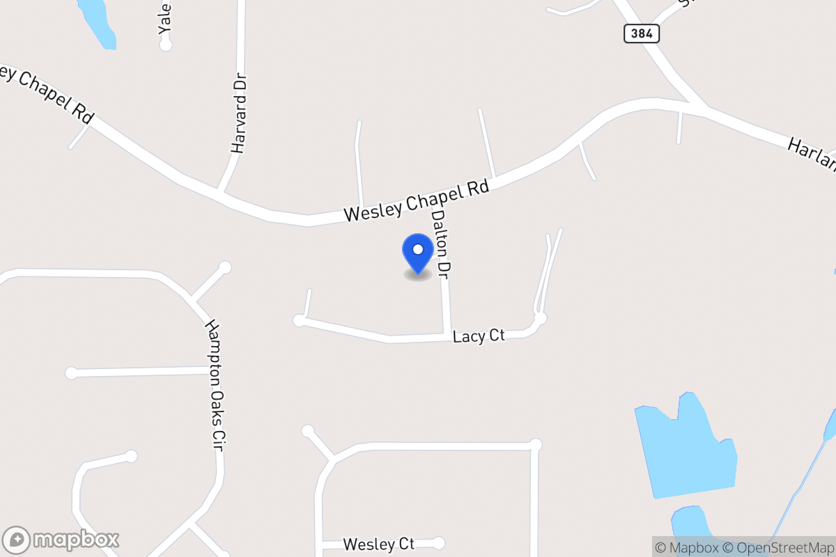 Map of 109 Dalton Dr