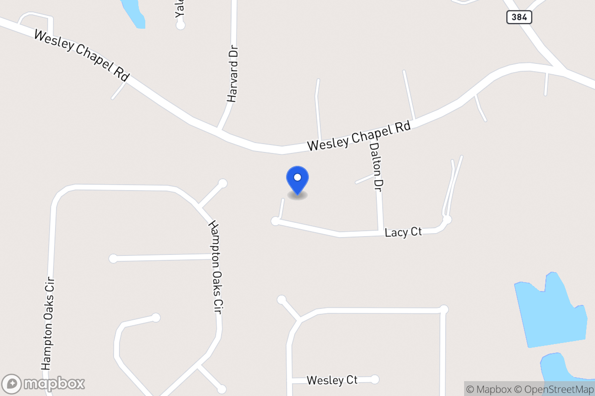 Map of 321 Lacy Ct