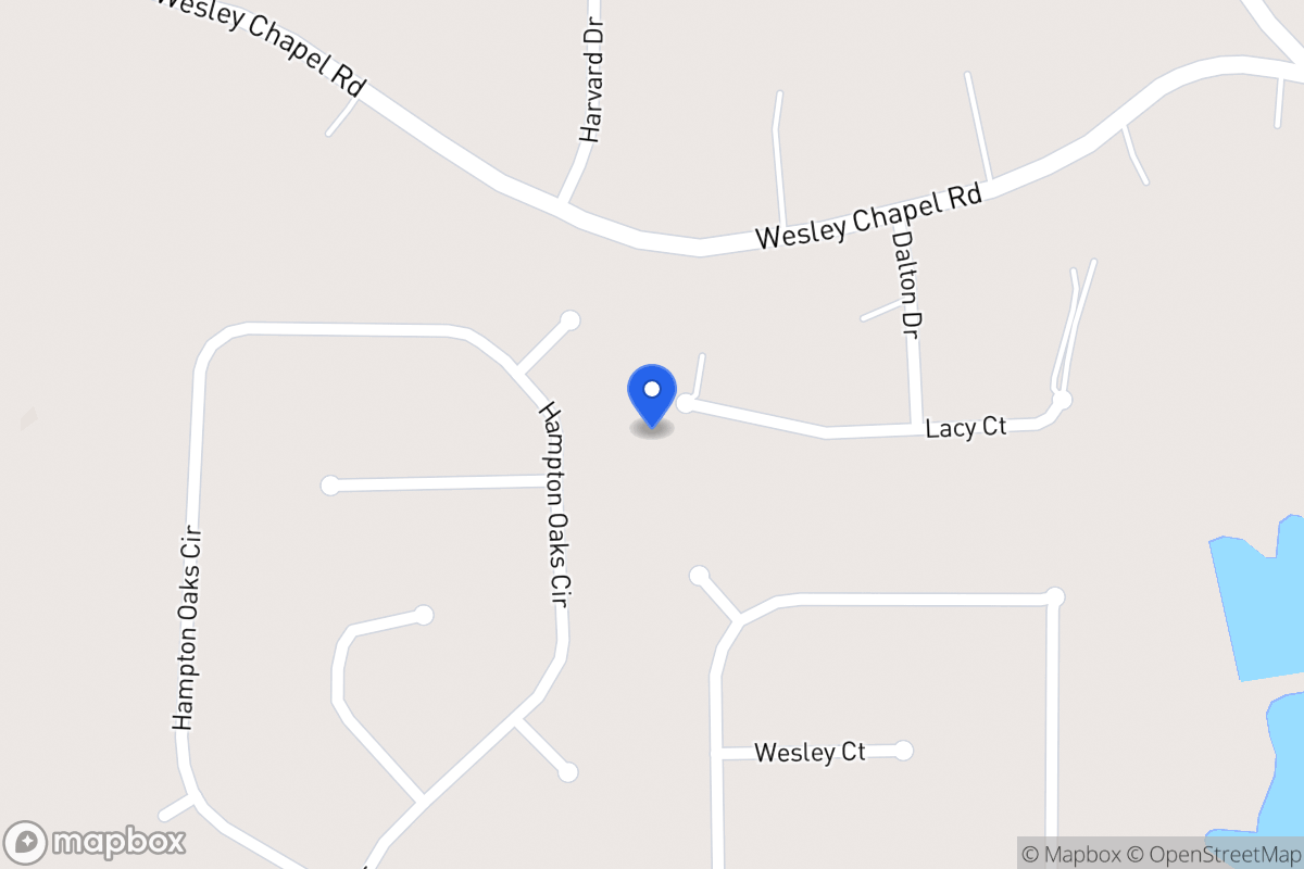 Map of 328 Lacy Ct