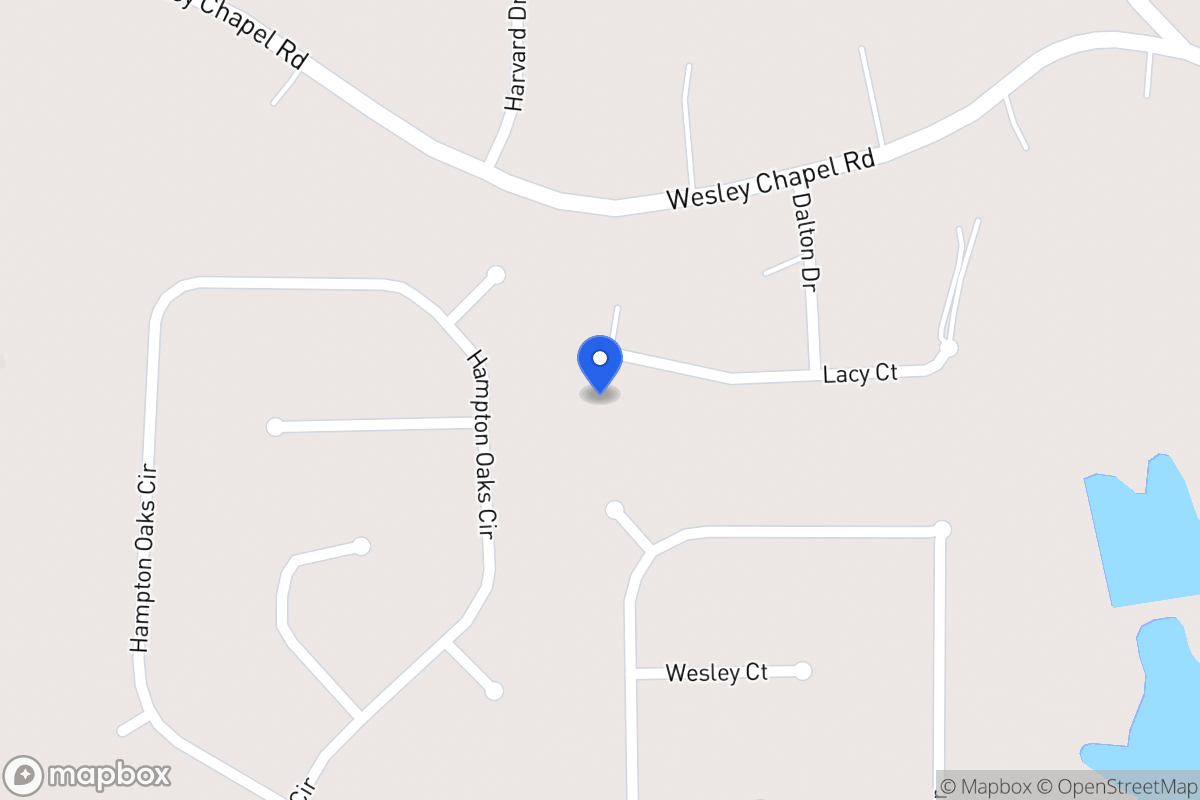 Map of 324 Lacy Ct