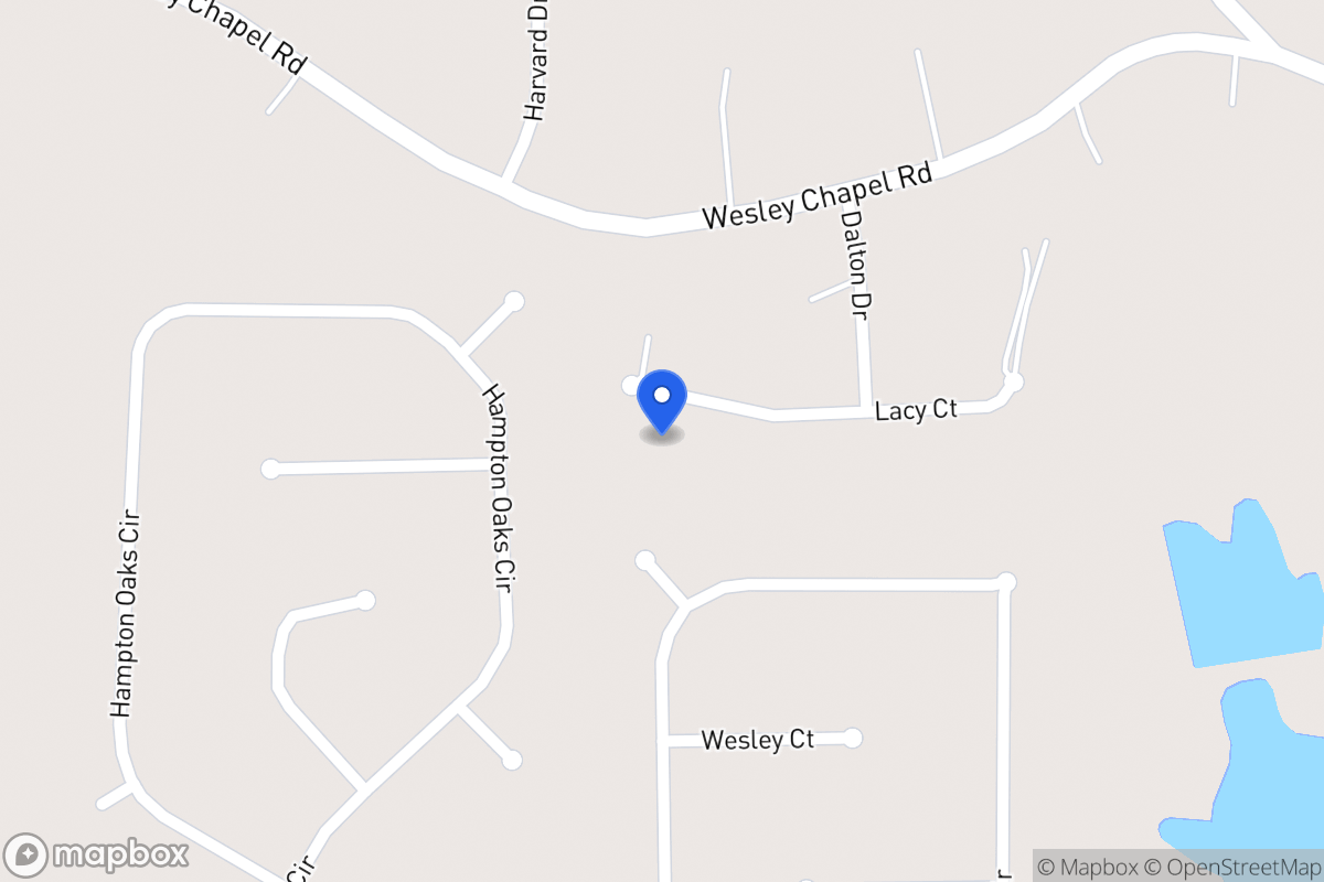 Map of 320 Lacy Ct