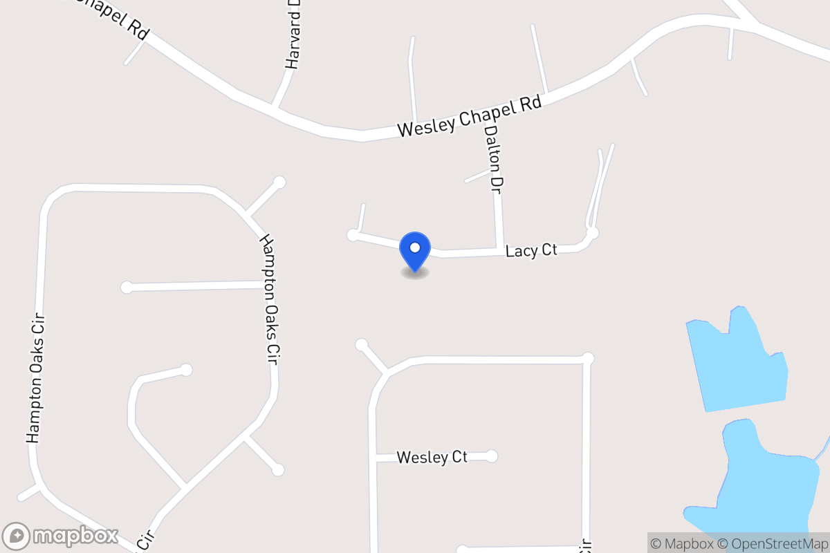 Map of 312 Lacy Ct