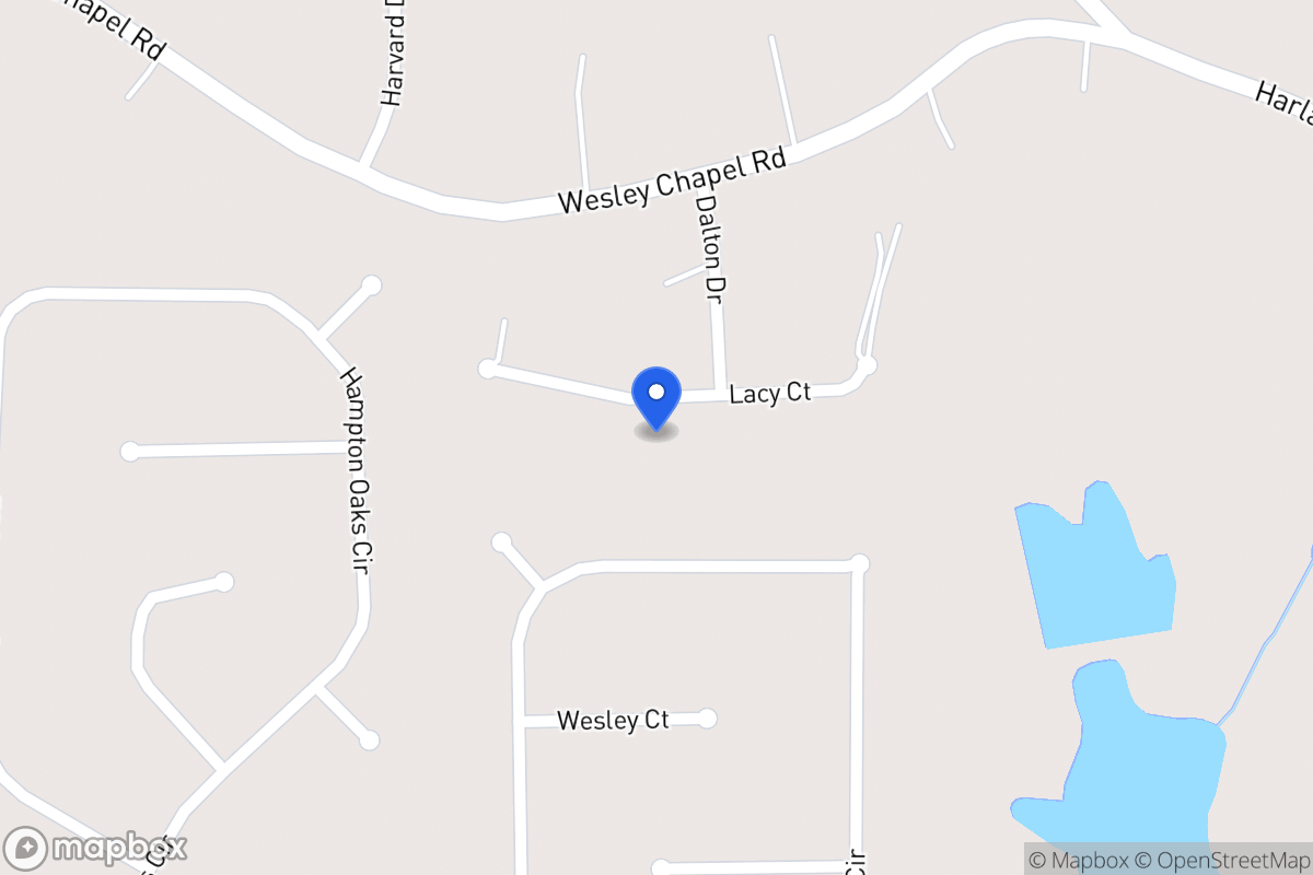 Map of 304 Lacy Ct
