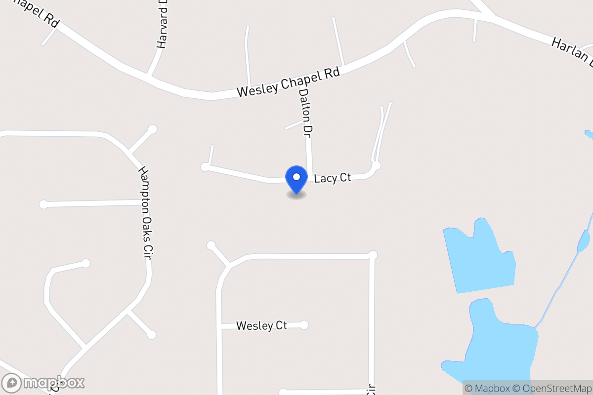 Map of 300 Lacy Ct