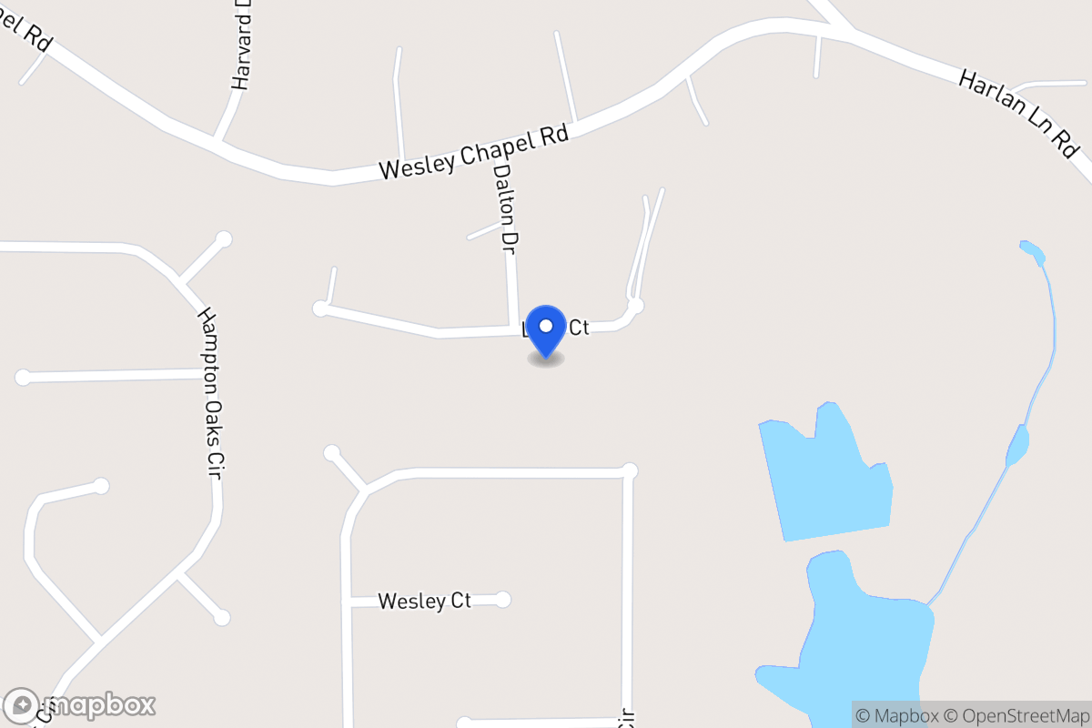 Map of 205 Martins Ct