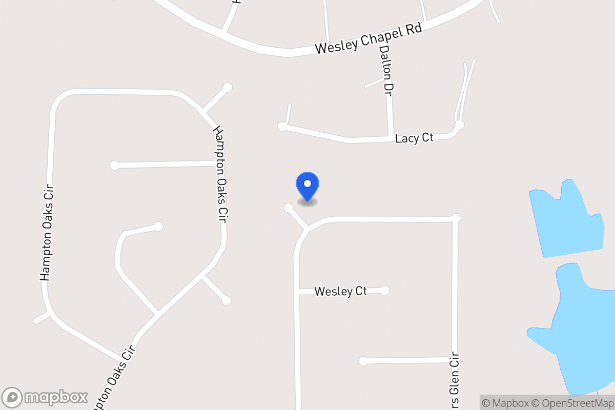 Map of 25 Preston Ct