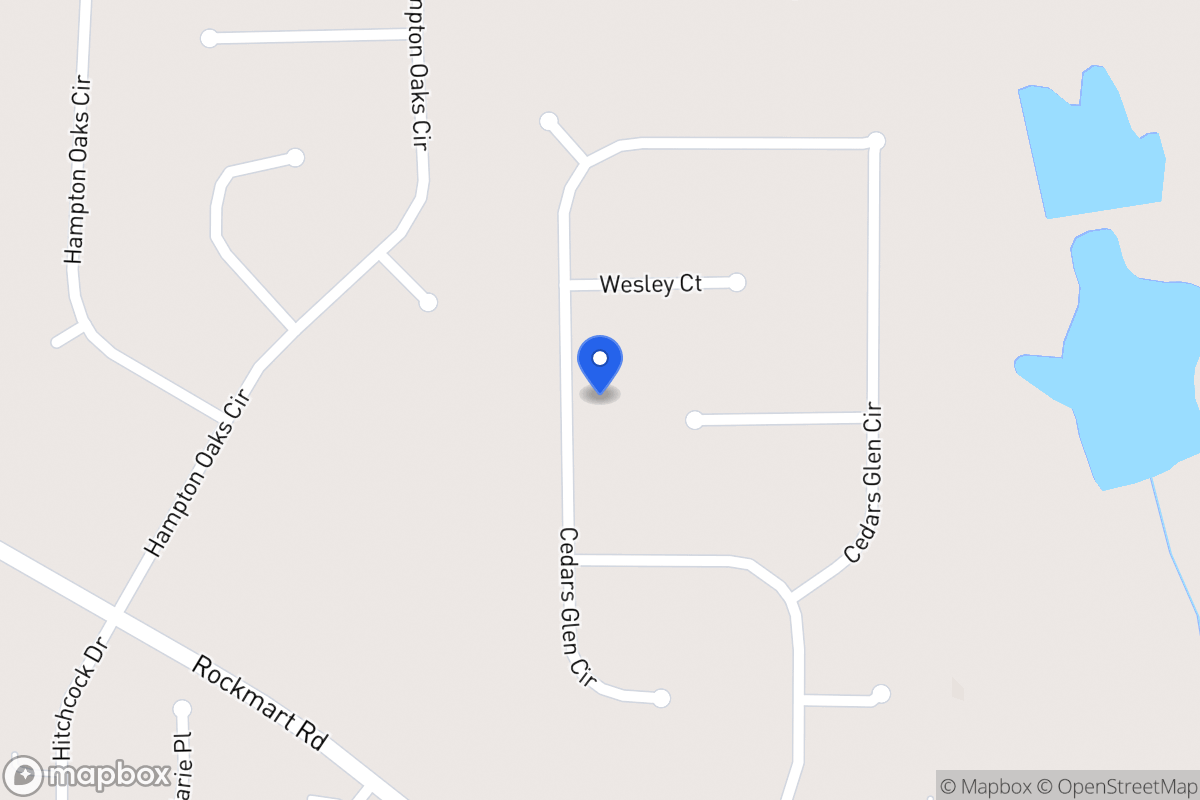 Map of 226 Cedars Glen Cir