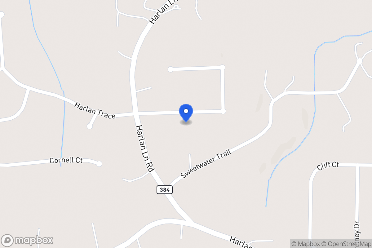 Map of 209 Harlan Heights Rd