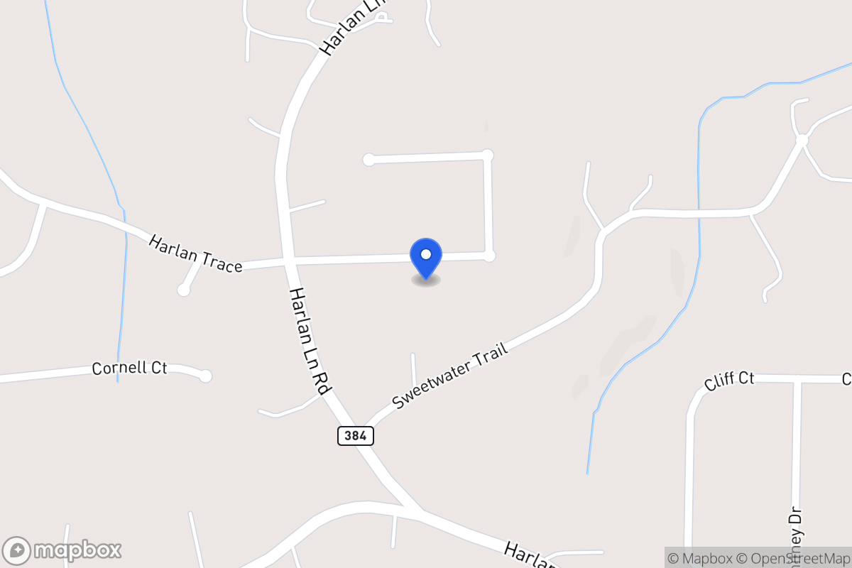 Map of 211 Harlan Heights Rd