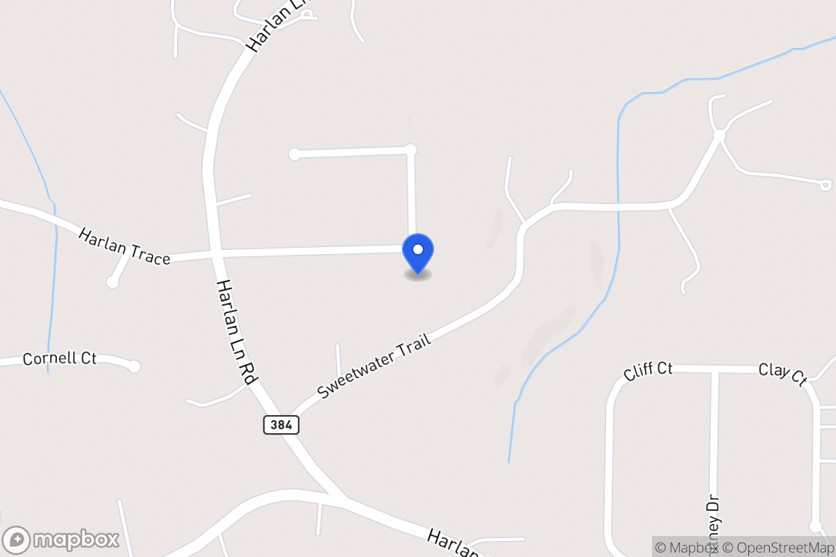 Map of 217 Harlan Heights Rd