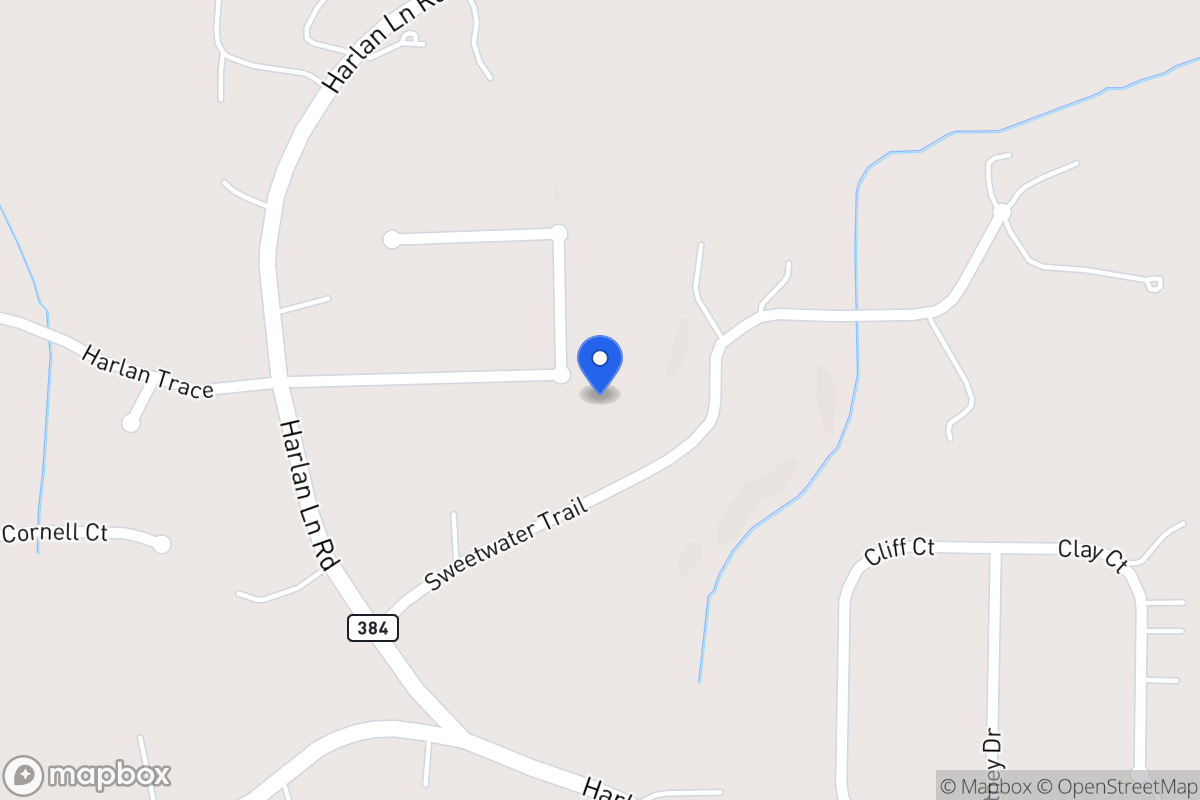 Map of 219 Harlan Heights Rd