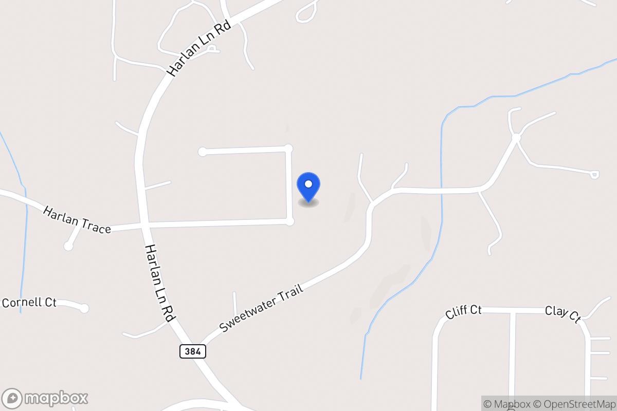Map of 223 Harlan Heights Rd