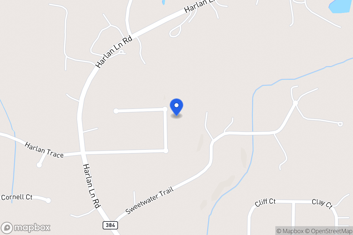 Map of 227 Harlan Heights Rd
