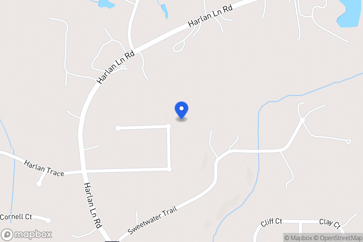 Map of 229 Harlan Heights Rd
