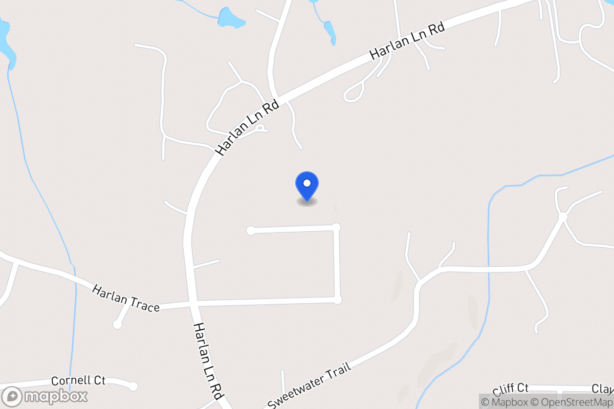 Map of 235 Harlan Heights Rd