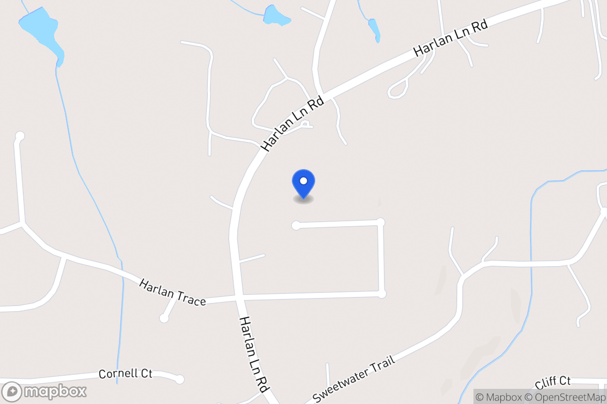 Map of 241 Harlan Heights Rd