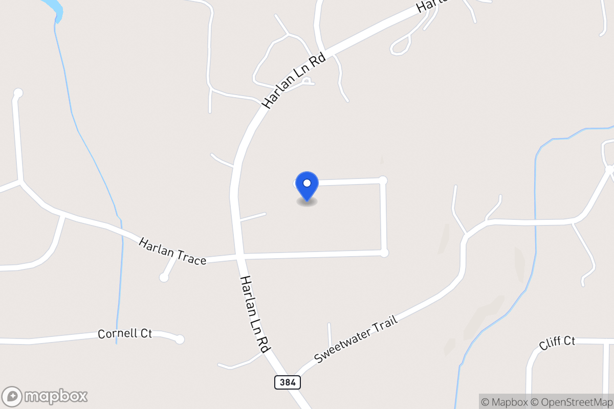 Map of 240 Harlan Heights Rd