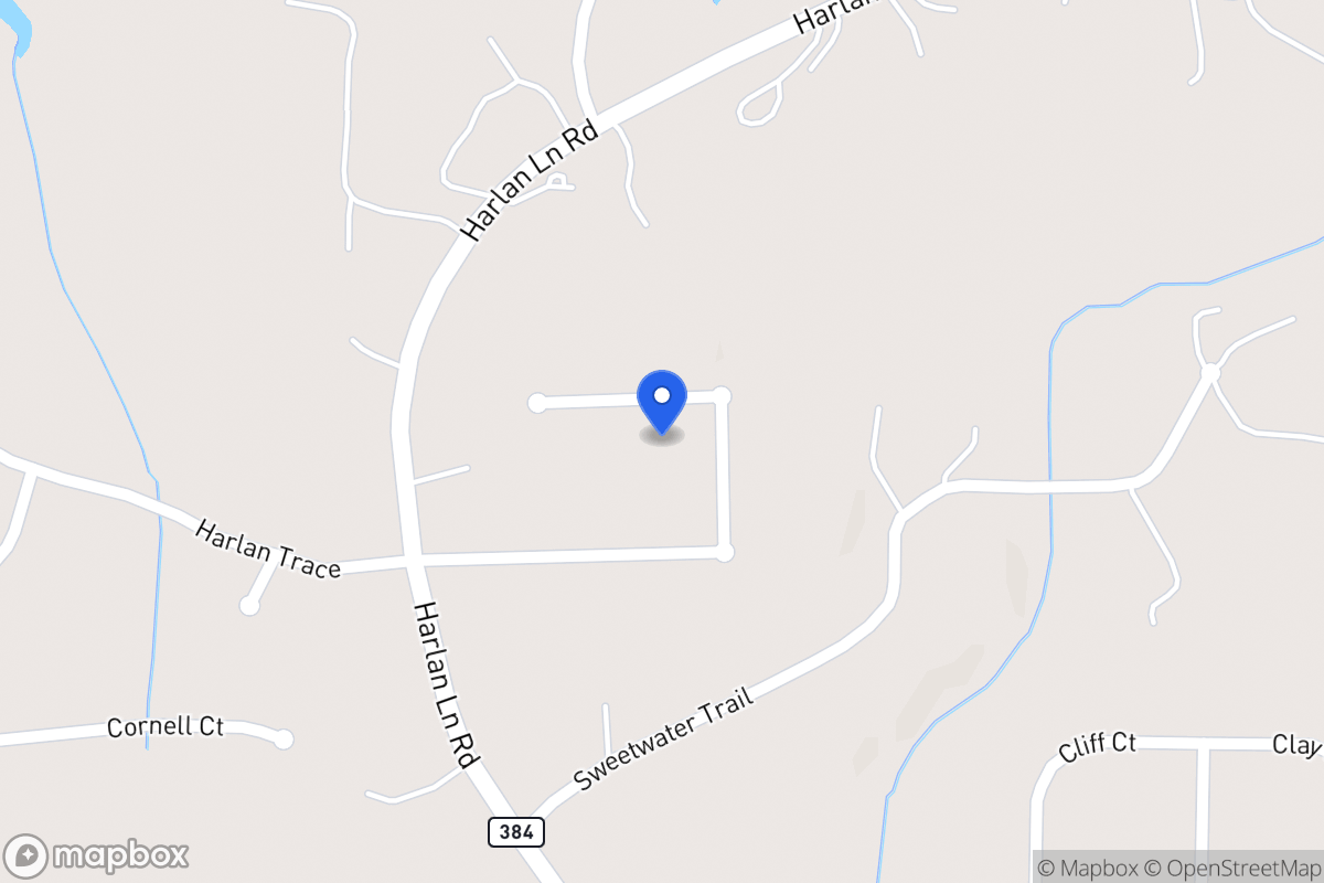 Map of 234 Harlan Heights Rd