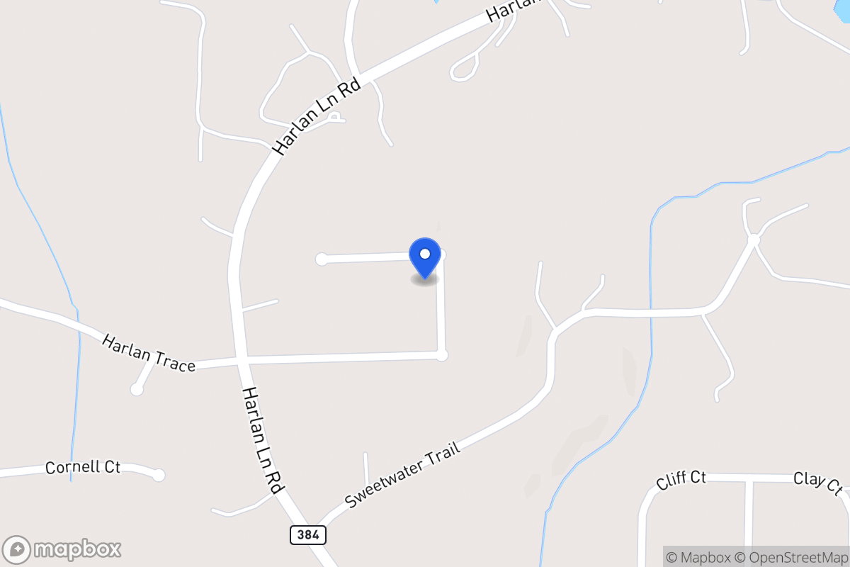 Map of 232 Harlan Heights Rd