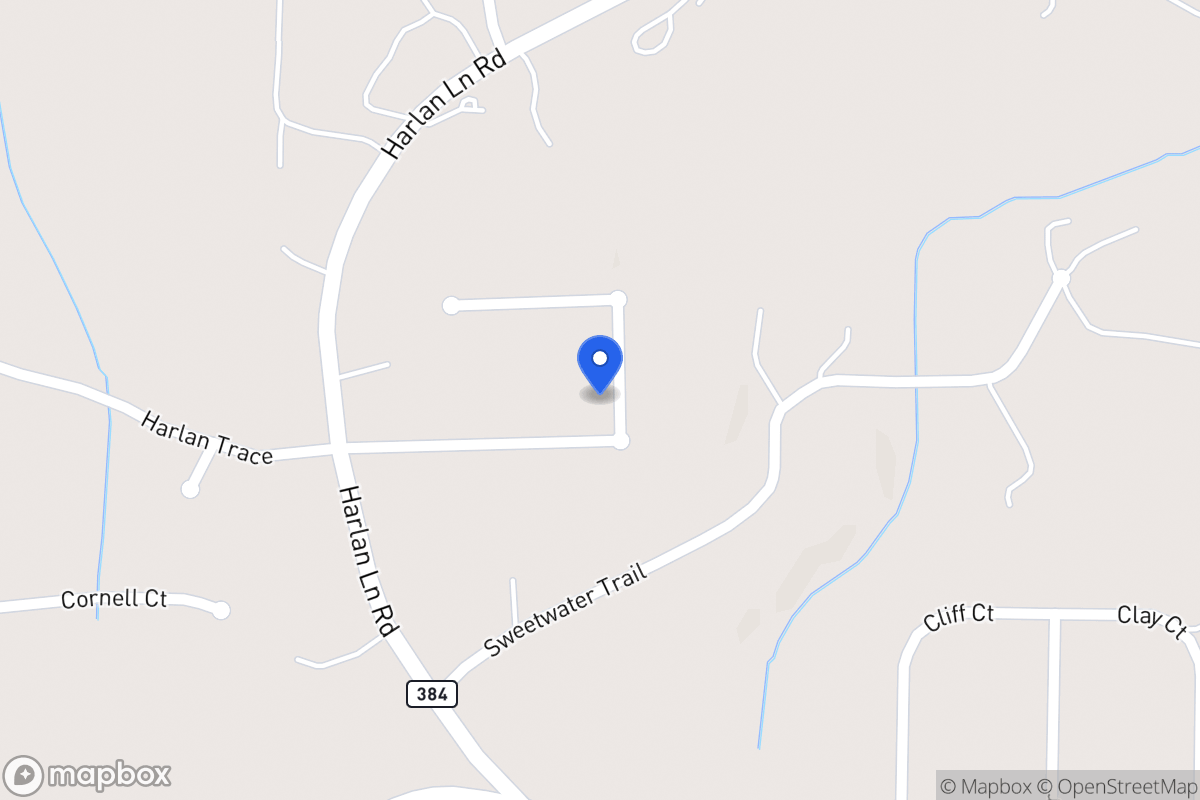 Map of 216 Harlan Heights Rd