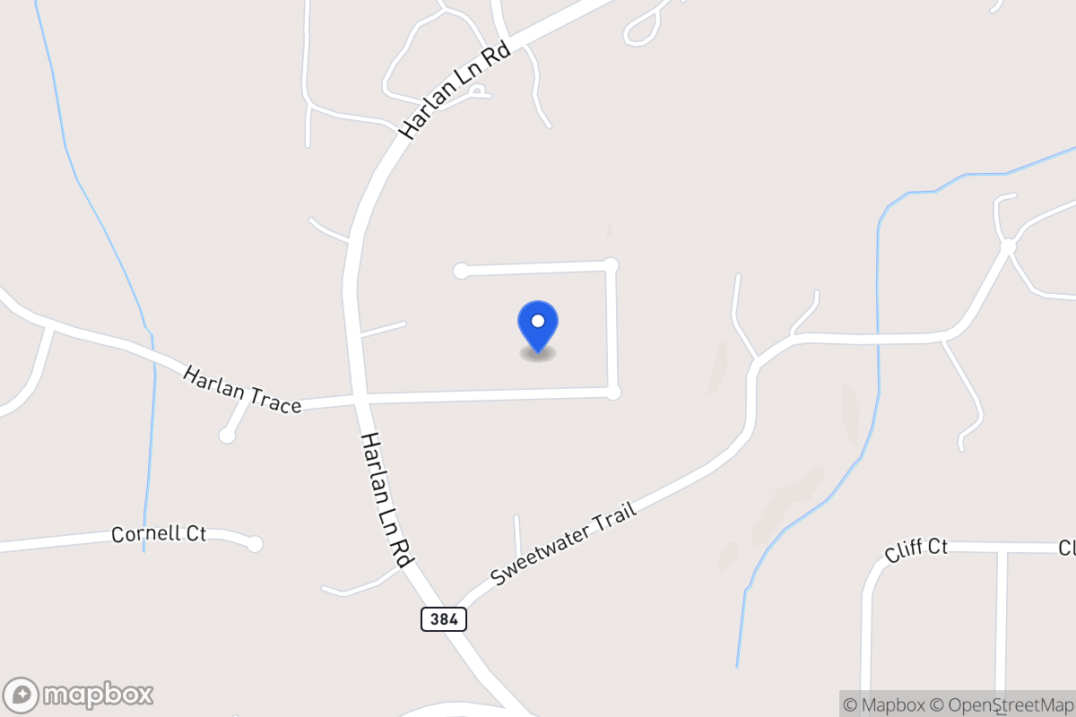 Map of 212 Harlan Heights Rd