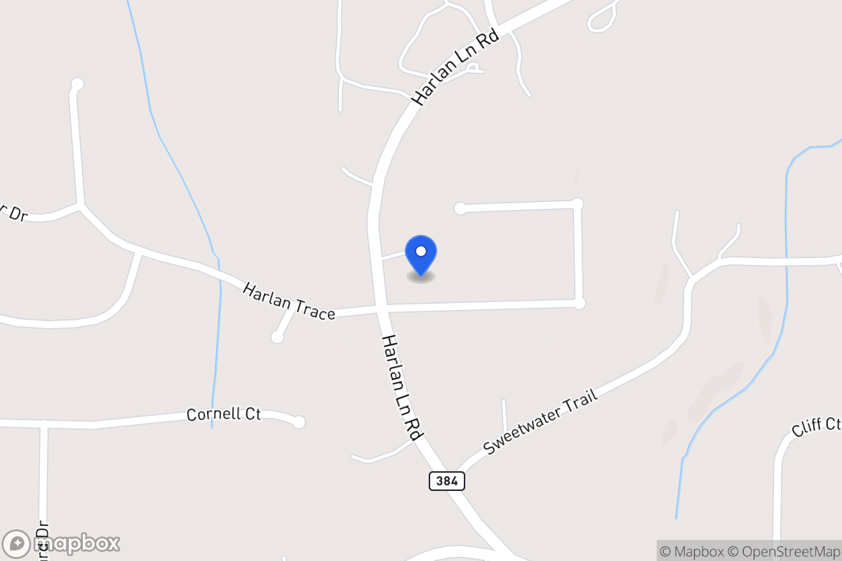 Map of 202 Harlan Heights Rd