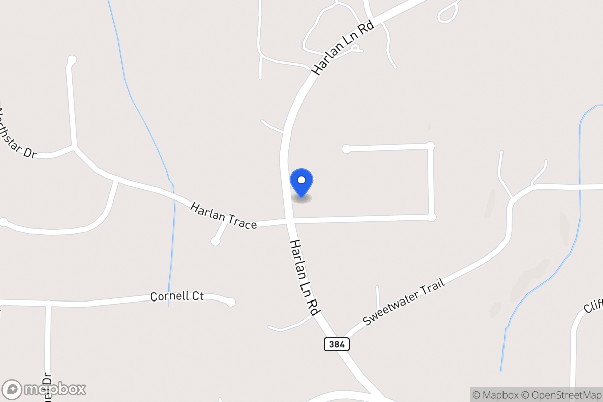 Map of 200 Harlan Heights Rd