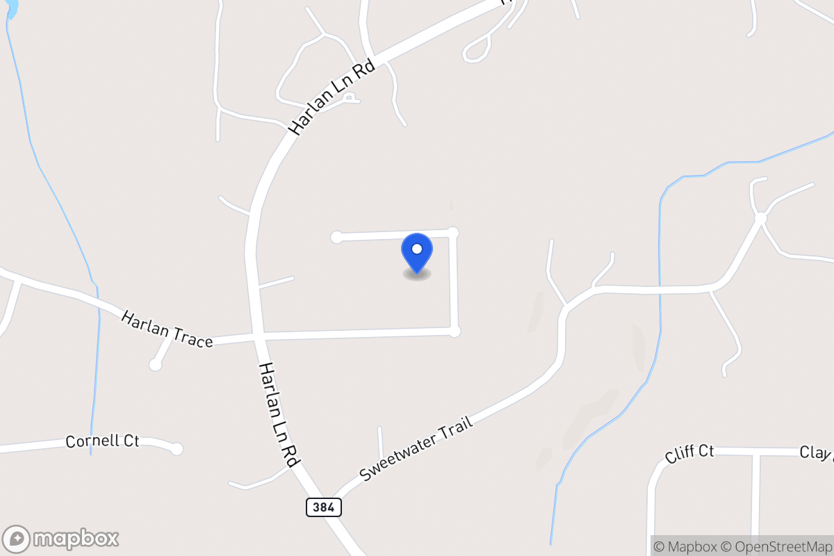 Map of Harlan Heights Rd