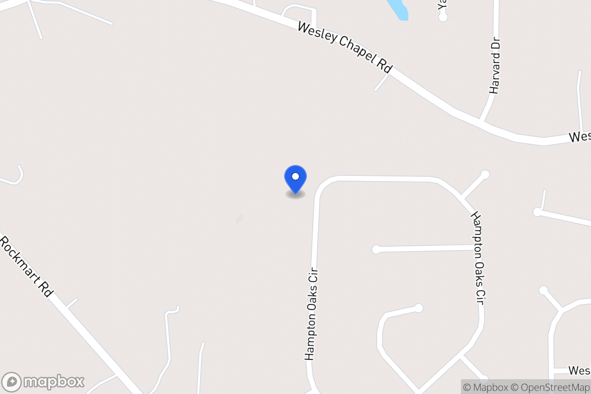 Map of 281 Hampton Oaks Cir
