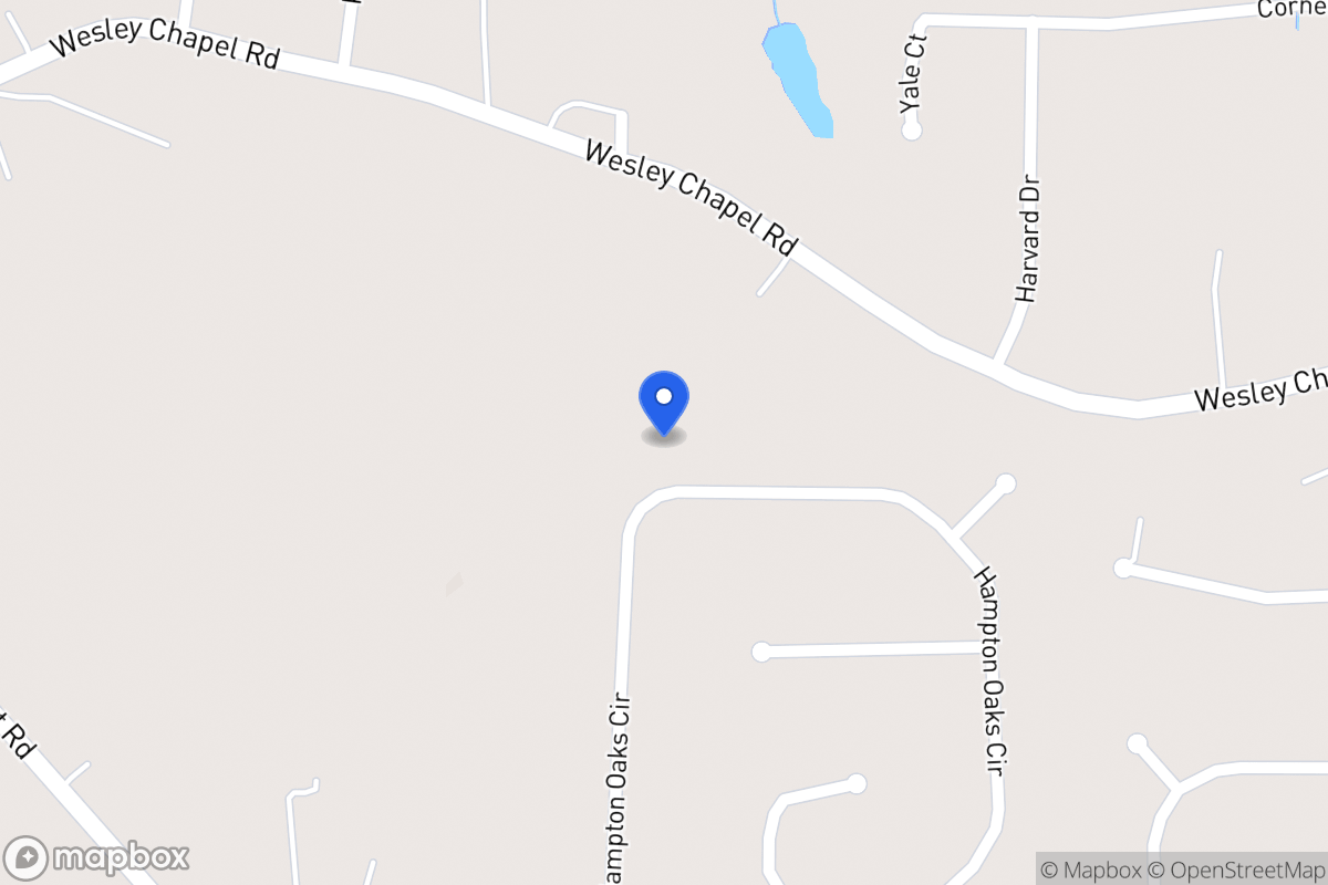 Map of 269 Hampton Oaks Cir