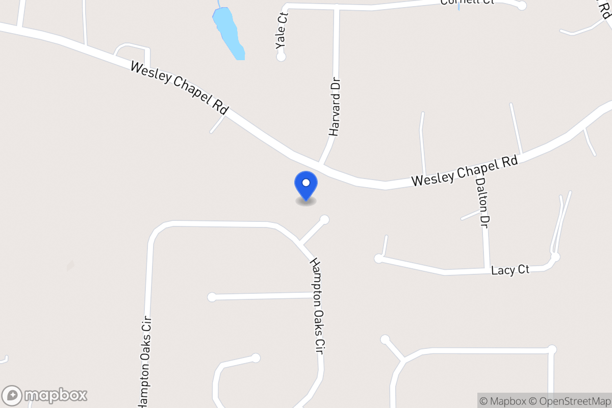 Map of 706 Oakmont Trl