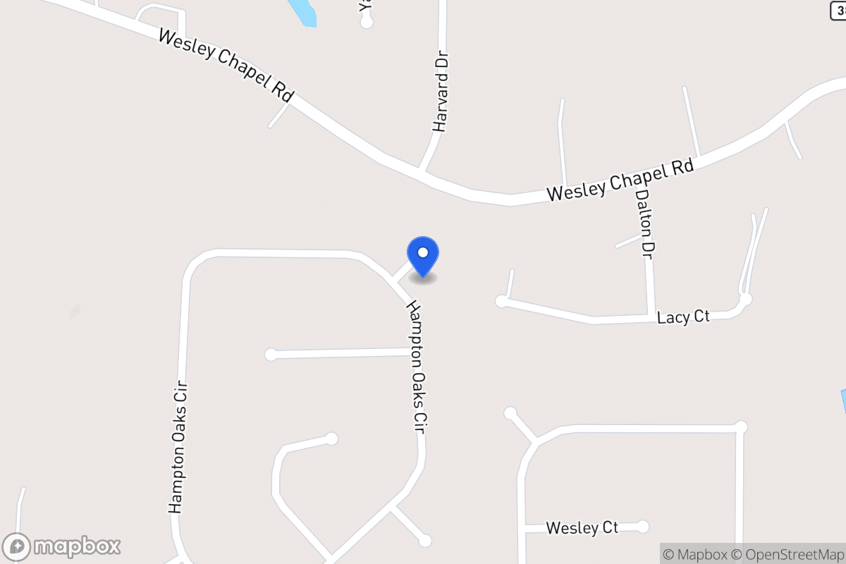 Map of 701 Oakmont Trl