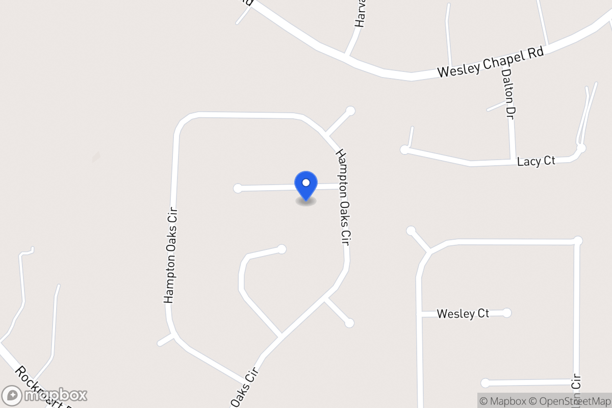 Map of 606 Point Oak Vw