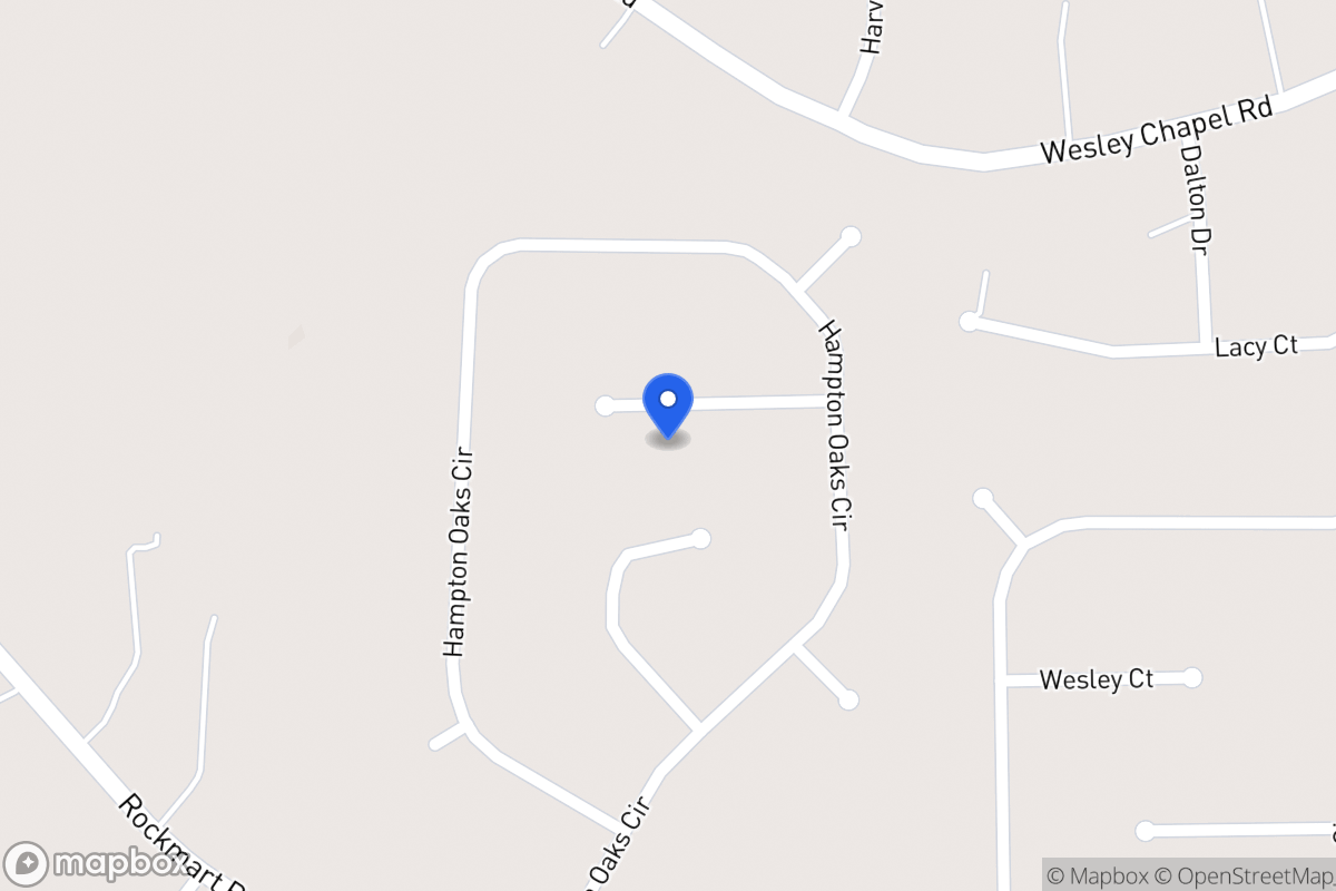 Map of 618 Point Oak Vw
