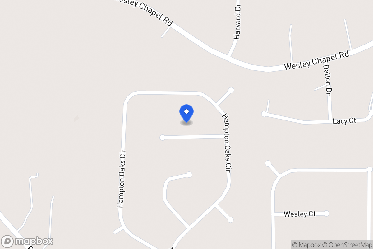 Map of 613 Point Oak Vw